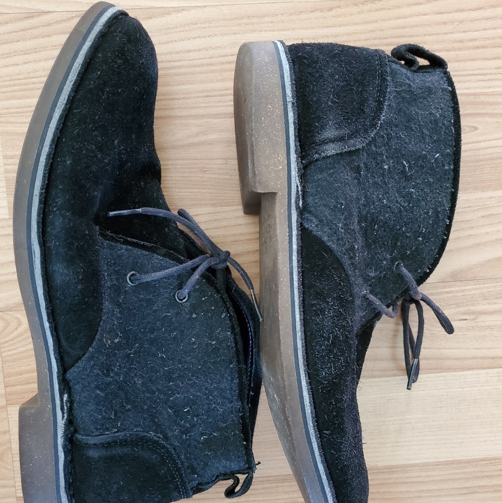 Andrew Marc New York Black Chukka Ankle Boots US 9